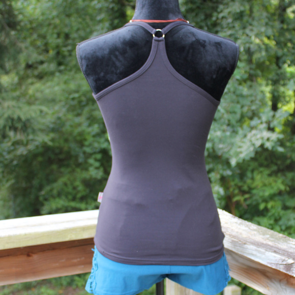 Boho Rainbow Zen Yoga Racerback Bra Cami Top Med - Picture 7 of 8